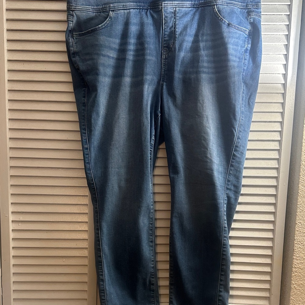 Torrid Dark Blue Skinny Jeans